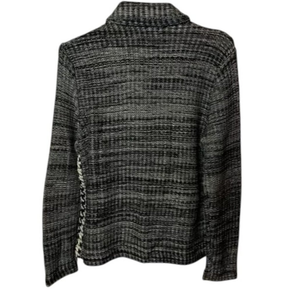 Chaps black/white pattern jacket size M - Picture 3 of 6